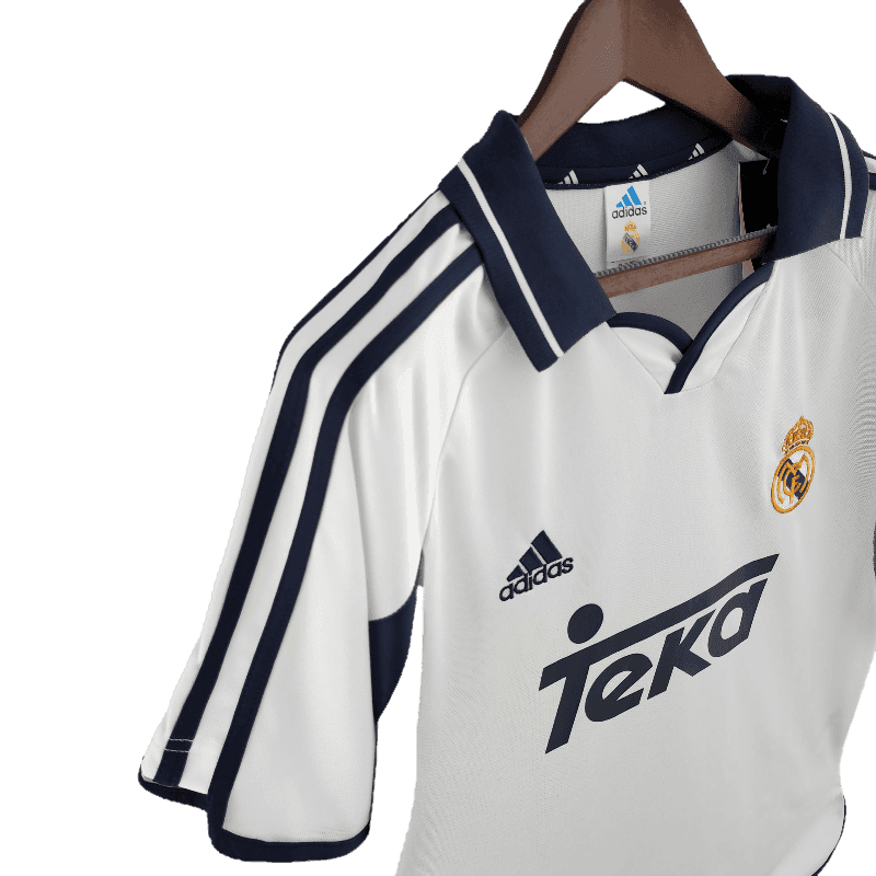 Real Madrid Retro 2000/01 Home - JERSEYS4ALL