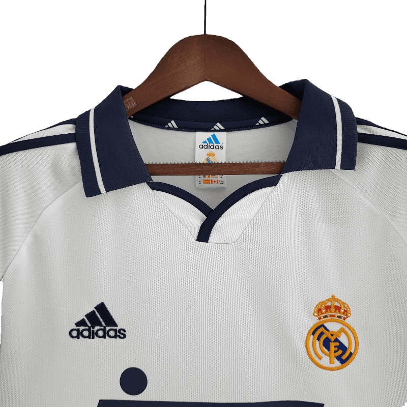 Real Madrid Retro 2000/01 Home - JERSEYS4ALL