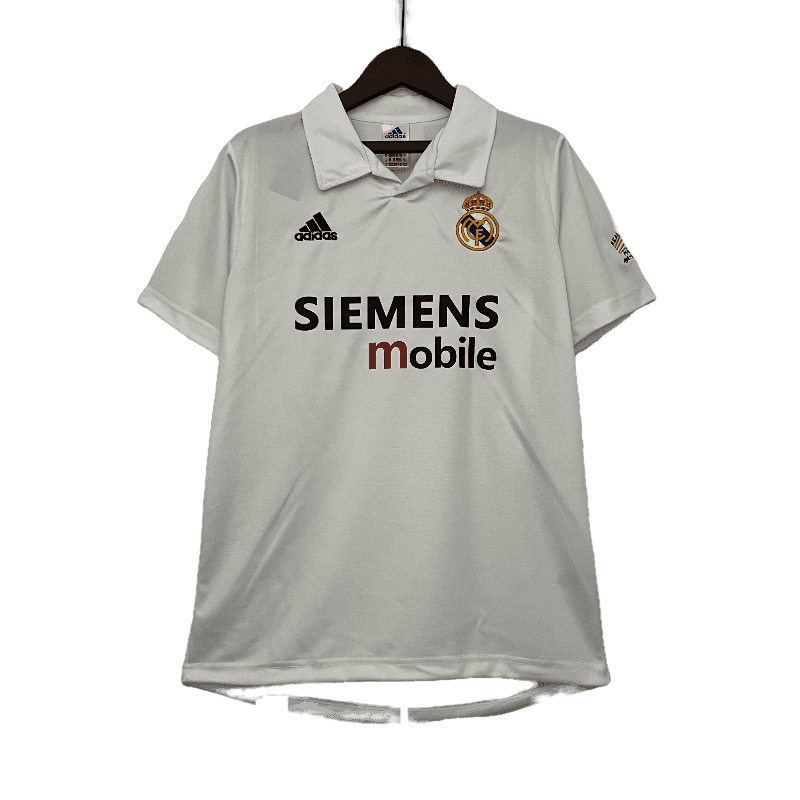 Real Madrid Retro 2002/03 Home - JERSEYS4ALL