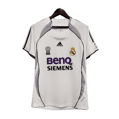 Real Madrid Retro 2006/07 Home - JERSEYS4ALL