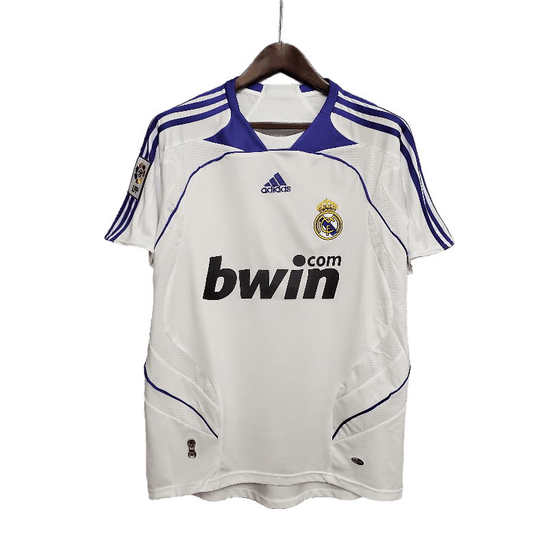 Real Madrid Retro 2007/08 Home - JERSEYS4ALL