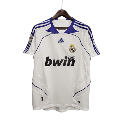 Real Madrid Retro 2007/08 Home - JERSEYS4ALL