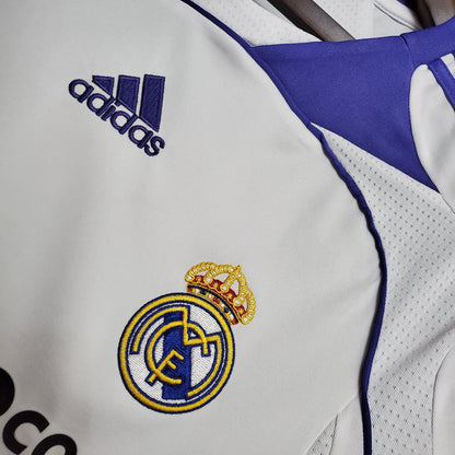 Real Madrid Retro 2007/08 Home - JERSEYS4ALL