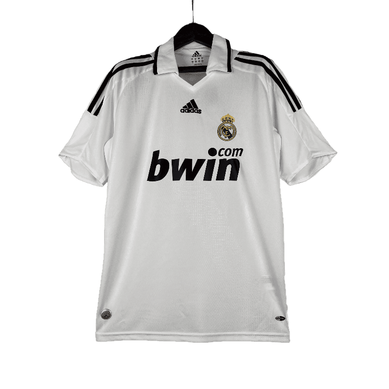 Real Madrid Retro 2008/09 Home - JERSEYS4ALL