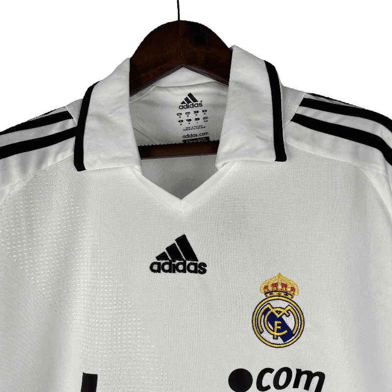 Real Madrid Retro 2008/09 Home - JERSEYS4ALL