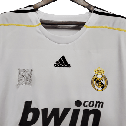 Real Madrid Retro 2009/10 Home - JERSEYS4ALL