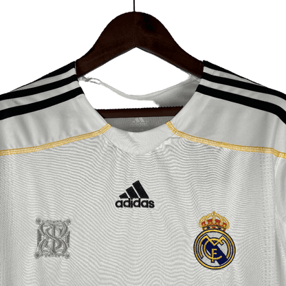 Real Madrid Retro 2009/10 Long Sleeve Home - JERSEYS4ALL