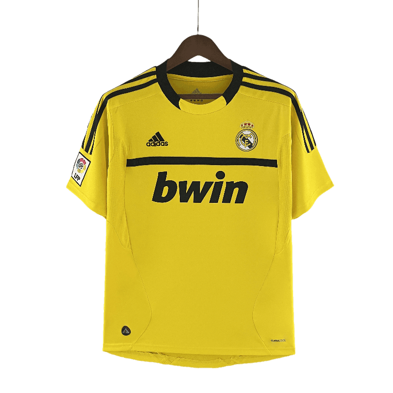 Real Madrid Retro 2011/12 Goalkeeper Yellow - JERSEYS4ALL