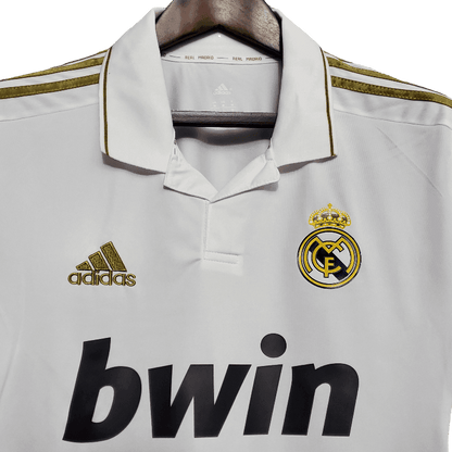 Real Madrid Retro 2011/12 Long Sleeve Home - JERSEYS4ALL