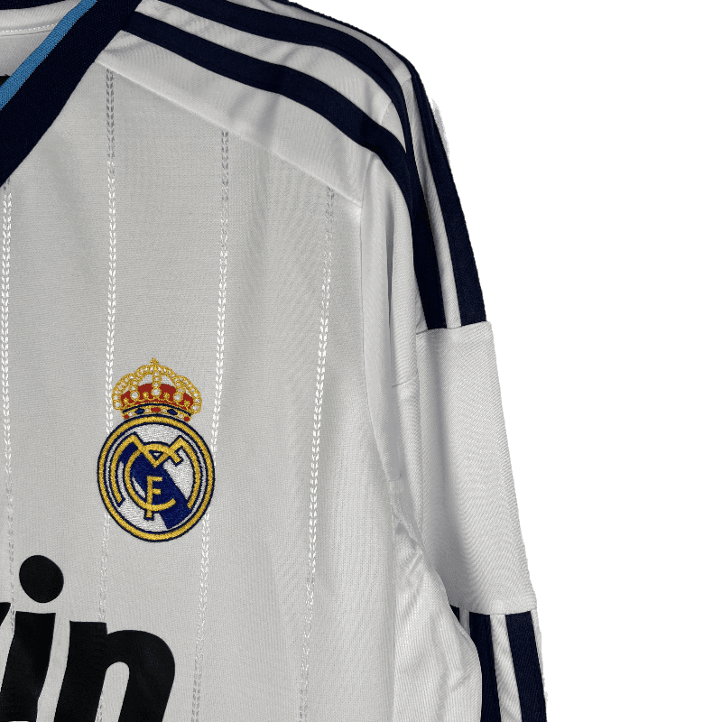 Real Madrid Retro 2012/13 Long Sleeve Home - JERSEYS4ALL