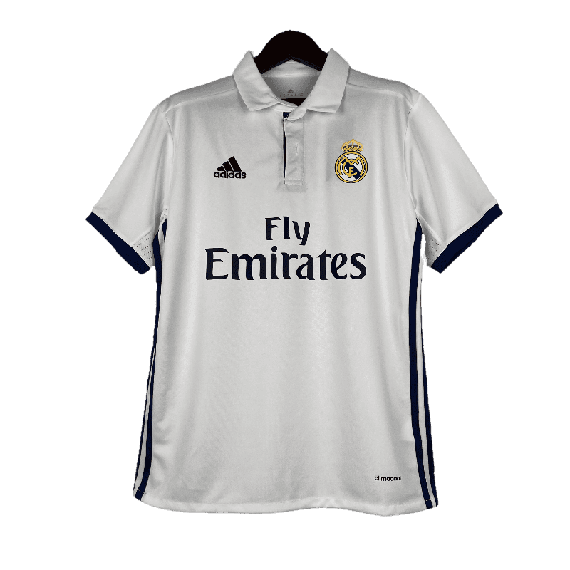 Real Madrid Retro 2016/17 Home - JERSEYS4ALL