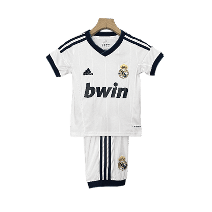 Real Madrid Retrro 12-13 Kids Home - JERSEYS4ALL