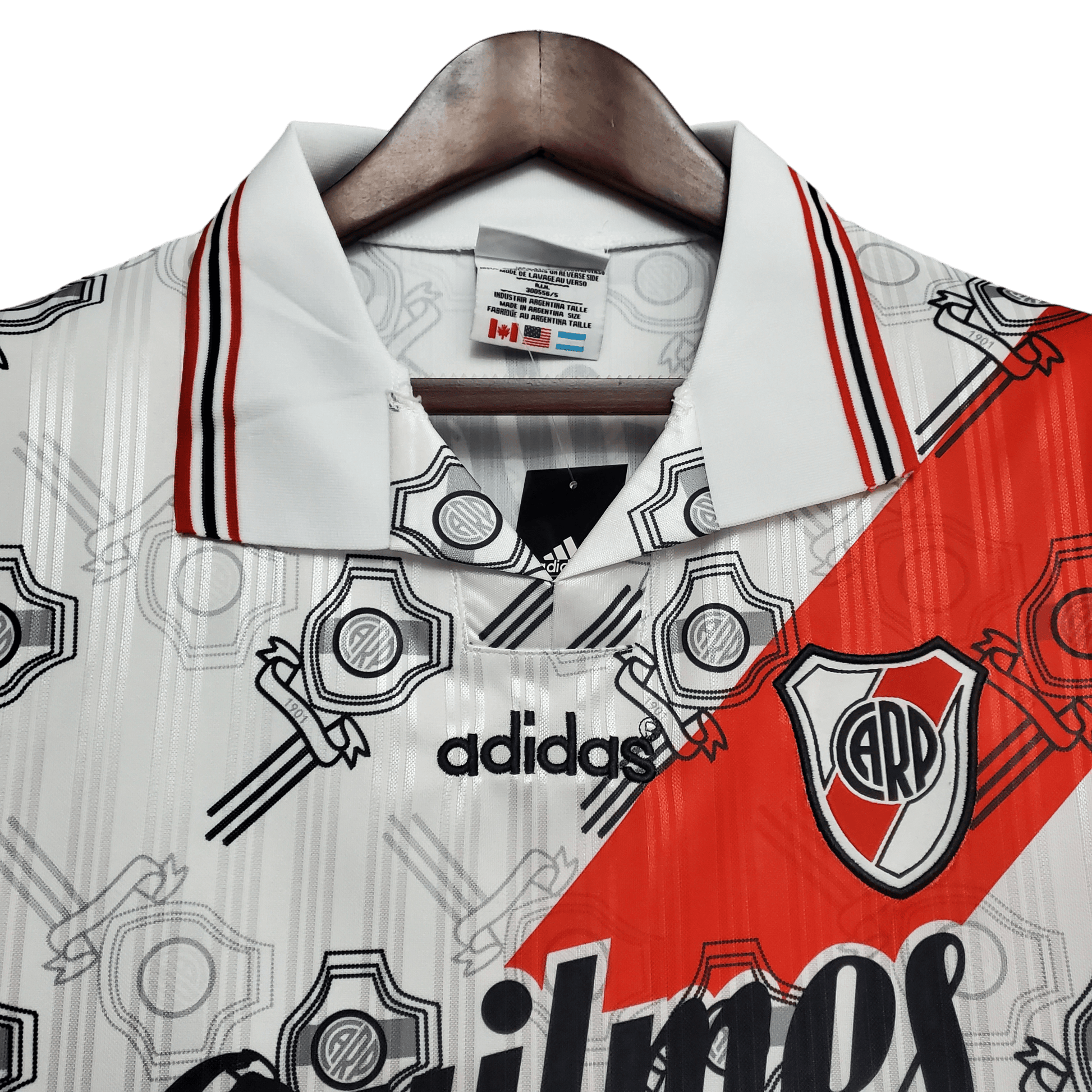 River Plate Retro 95/96 Home - JERSEYS4ALL