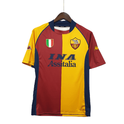 Rome Retro 2001/02 Home - JERSEYS4ALL