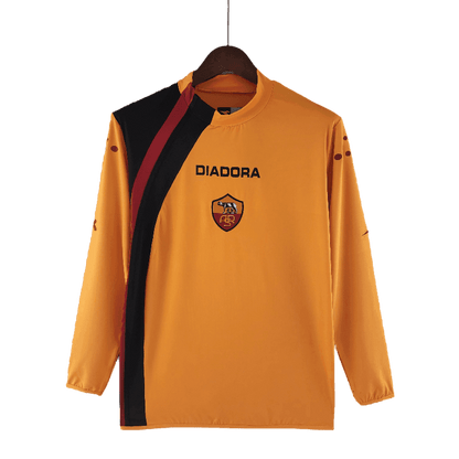 Rome Retro 2005/06 Long Sleeve Home - JERSEYS4ALL