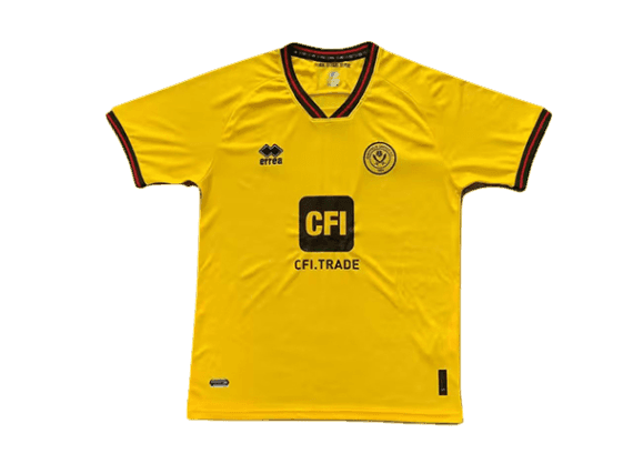 Sheffield United 23/24 Away Yellow - JERSEYS4ALL