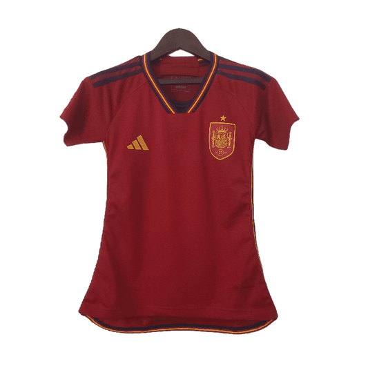 Spain 2022 Women Home Qatar World Cup - JERSEYS4ALL