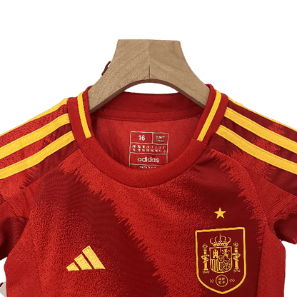 Spain 2024 Kids Home - JERSEYS4ALL