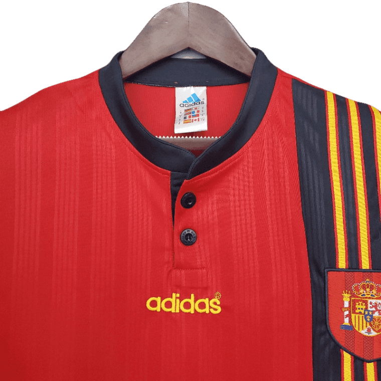 Spain Retro 1996 Home - JERSEYS4ALL