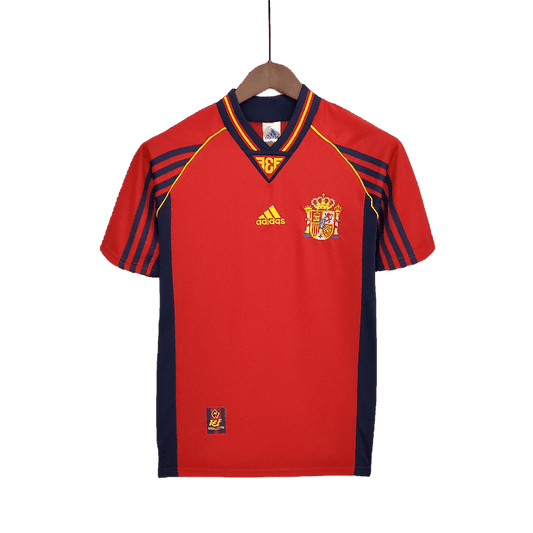 Spain Retro 1998 Home - JERSEYS4ALL