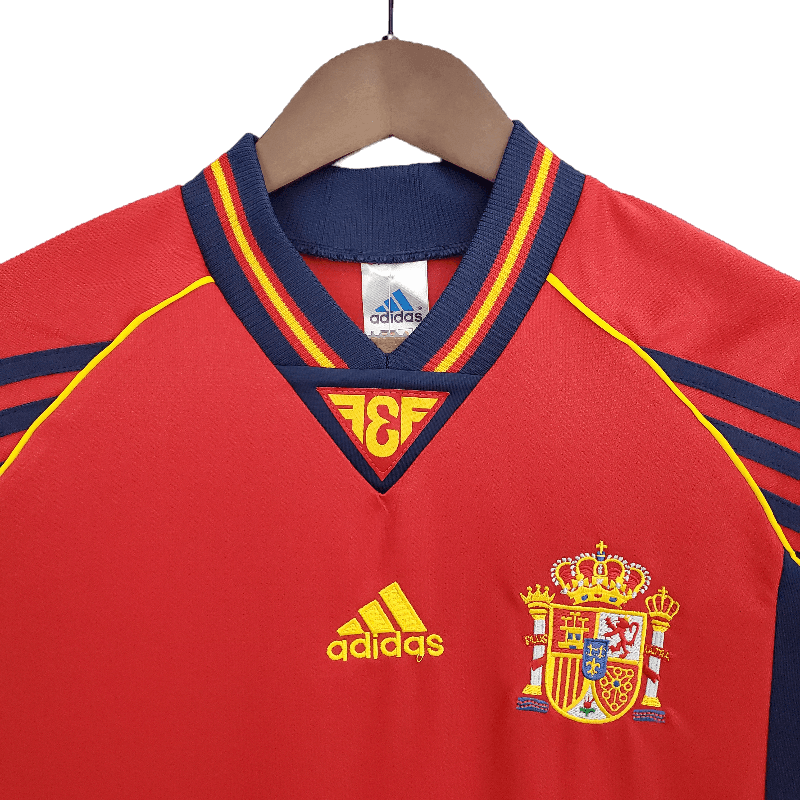 Spain Retro 1998 Home - JERSEYS4ALL