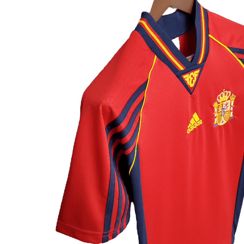 Spain Retro 1998 Home - JERSEYS4ALL