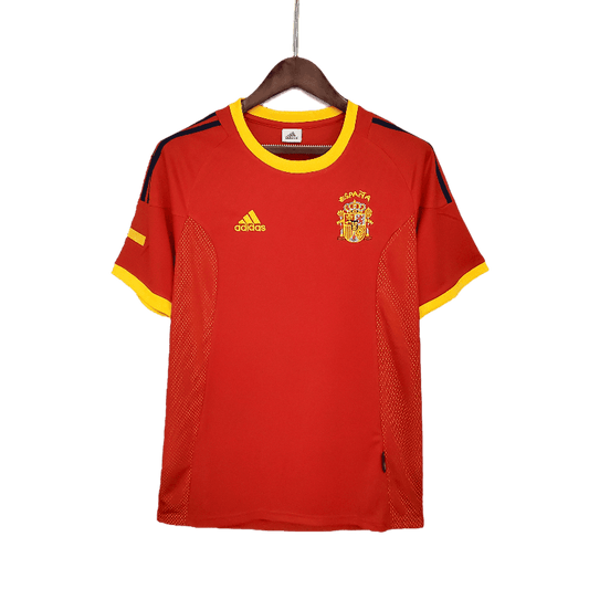 Spain Retro 2002 Home - JERSEYS4ALL