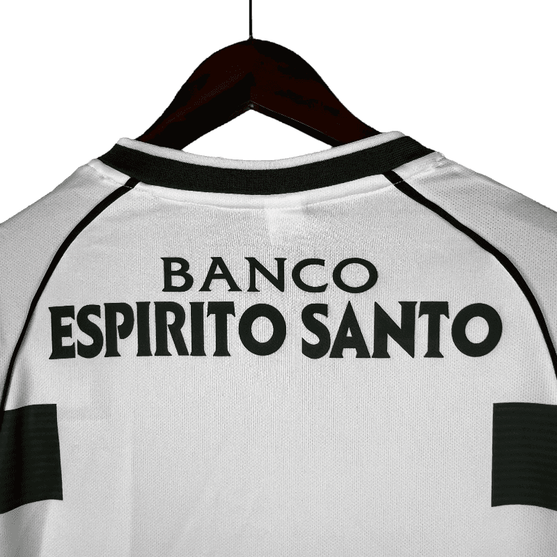 Sporting Lisbon Retro Long Sleeve 2001/03 Home - JERSEYS4ALL