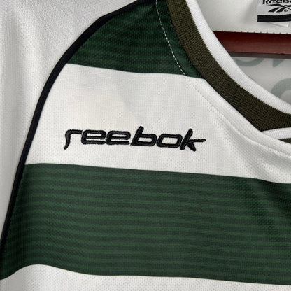 Sporting Lisbon Retro Long Sleeve 2001/03 Home - JERSEYS4ALL