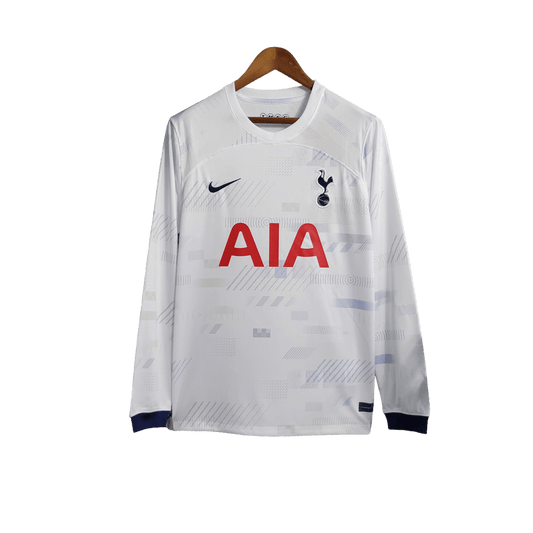 Tottenham 23/24 Long Sleeves Home - JERSEYS4ALL