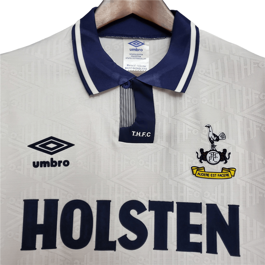 Tottenham Retro 91/93 Home - JERSEYS4ALL