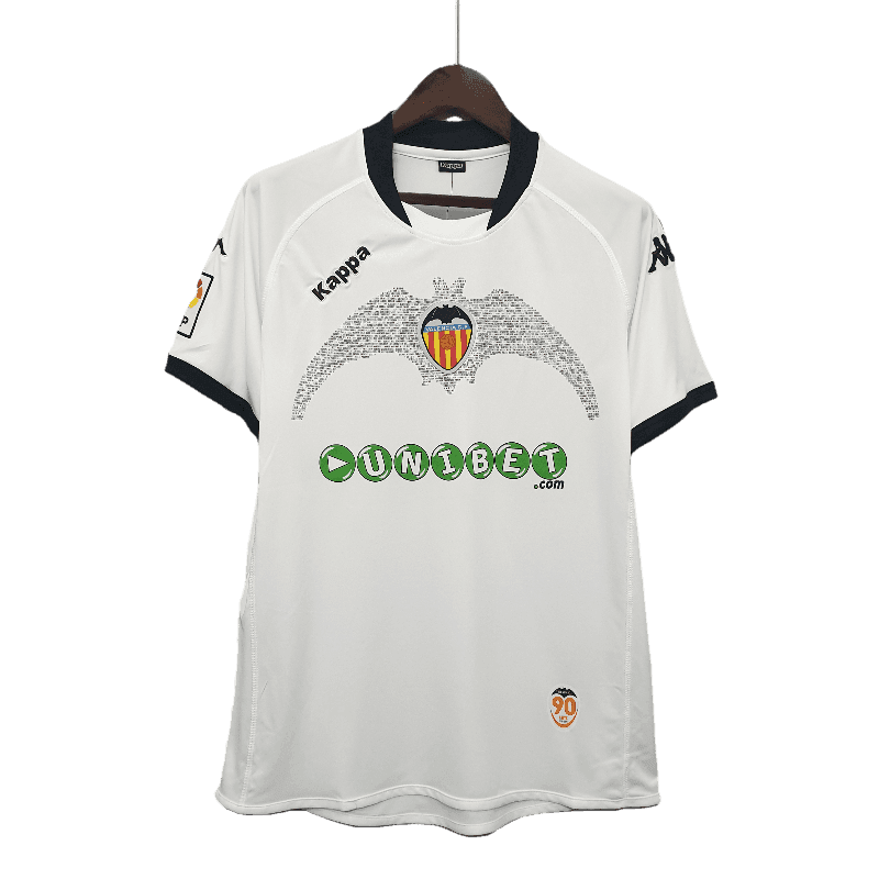 Valencia Retro Shirt 2009/10 Home - JERSEYS4ALL